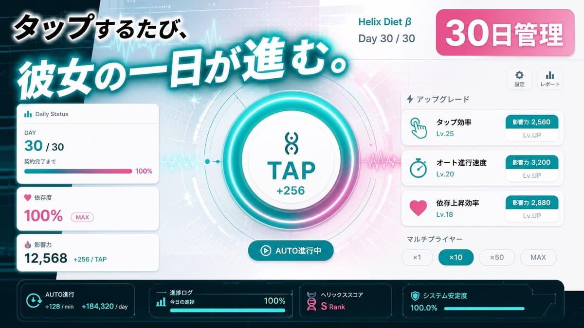 30日で堕ちる巨乳後輩OLの催眠ダイエットのSFWサンプル2